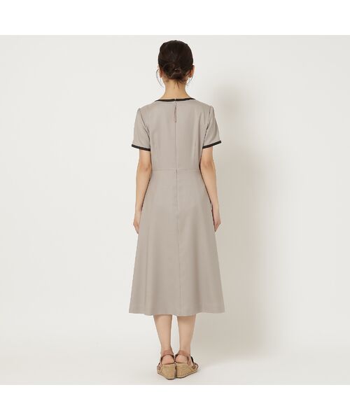 セール】 【接触冷感/サイズ展開有】プリーツ切替ワンピース