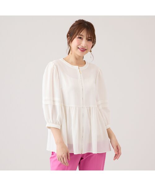 Rose Tiara/ローズティアラ シアーブルゾン オフ 38 Rose Tiara/ローズティアラ シアーブルゾン オフ 38