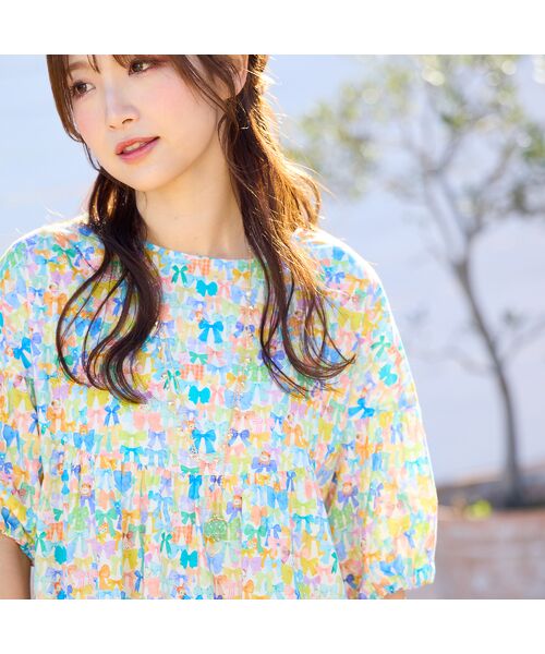 Rose Tiara / ローズティアラ シャツ・ブラウス | 【22fabric】リボンコレクター/ブラウス | 詳細3