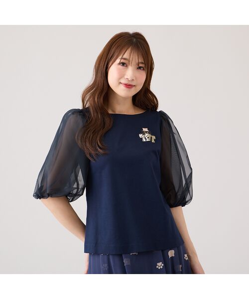 Rose Tiara / ローズティアラ カットソー | 【22fabric】リボンコレクター/カットソー | 詳細6