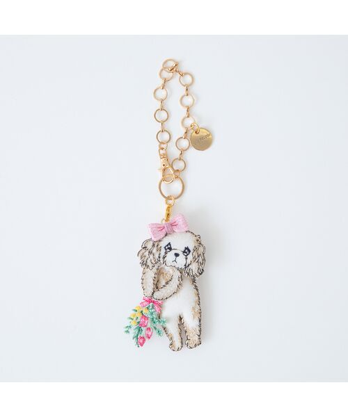 Rose Tiara / ローズティアラ ハット | 【22fabric】うるうるわんこ/バッグチャーム | 詳細2