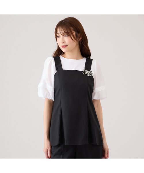 Rose Tiara / ローズティアラ ハット | 2WAYリボンブローチ | 詳細1