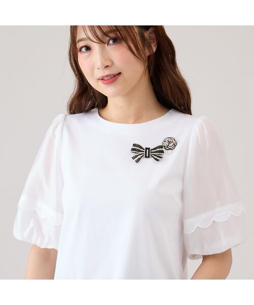 Rose Tiara / ローズティアラ ハット | 2WAYリボンブローチ | 詳細2