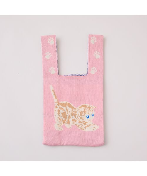 Rose Tiara / ローズティアラ ショルダーバッグ | アニマルニットマルシェバッグ | 詳細3