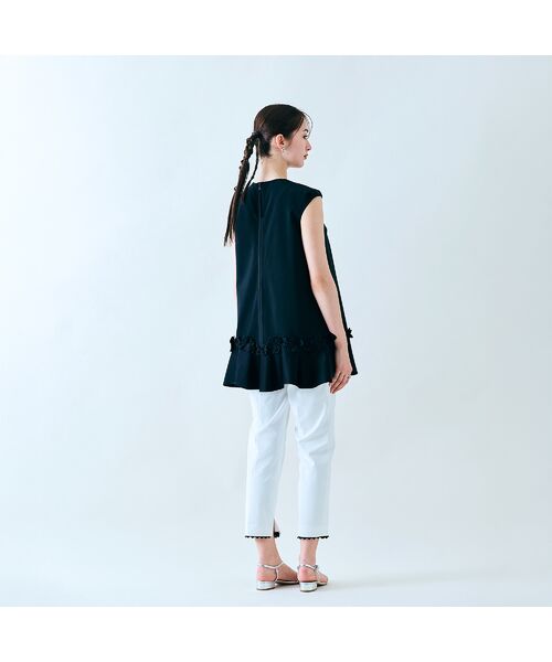 Rose Tiara / ローズティアラ その他パンツ | シェルタリングドライサブリナパンツ | 詳細2