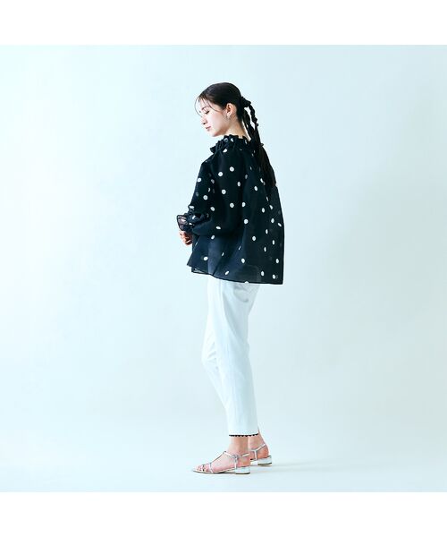 Rose Tiara / ローズティアラ その他パンツ | シェルタリングドライサブリナパンツ | 詳細4