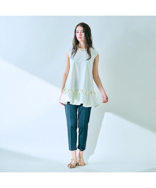 Rose Tiara / ローズティアラ その他パンツ | シェルタリングドライサブリナパンツ | 詳細10