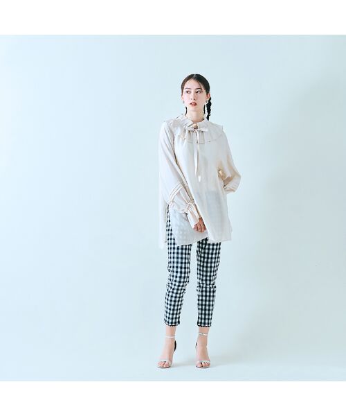 Rose Tiara / ローズティアラ その他パンツ | チェックサブリナパンツ | 詳細2