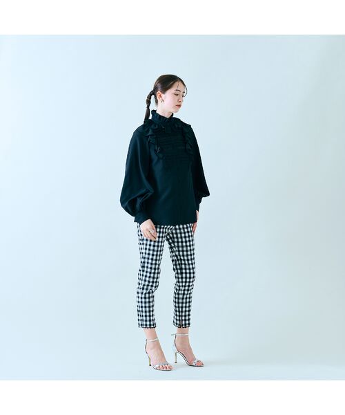 Rose Tiara / ローズティアラ その他パンツ | チェックサブリナパンツ | 詳細3