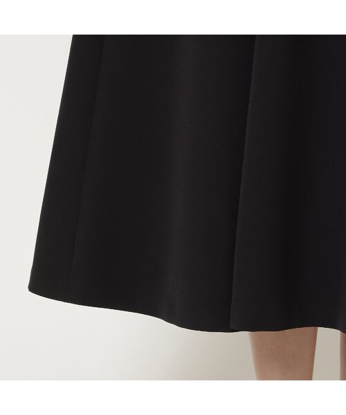 Rose Tiara / ローズティアラ ミニ丈・ひざ丈ワンピース | 【人気の美ワンピ/半袖】【接触冷感/UVカット】ダブルクロスリボンタイワンピース | 詳細11