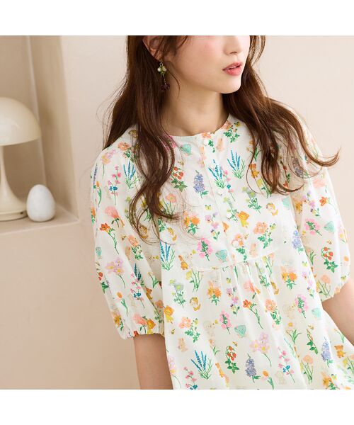 Rose Tiara / ローズティアラ シャツ・ブラウス | 【22fabric】花の木/ブラウス | 詳細2