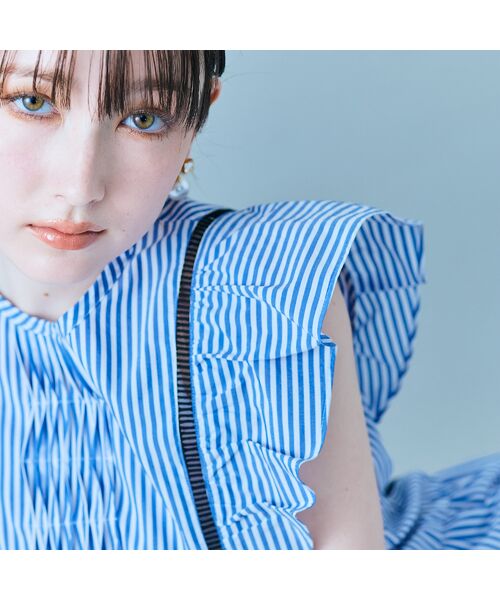 Rosé Muse ストライプミニワンピース stripe mini one piece – BUNNY APARTMENT