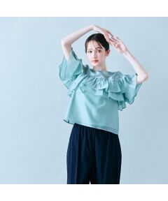 ローズティアラ Rose Tiara スカート トップス レース花柄 ネイビー