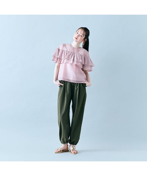 ローズティアラ　パンツ セール】 スカラップカーゴパンツ （その他パンツ）｜Rose Tiara