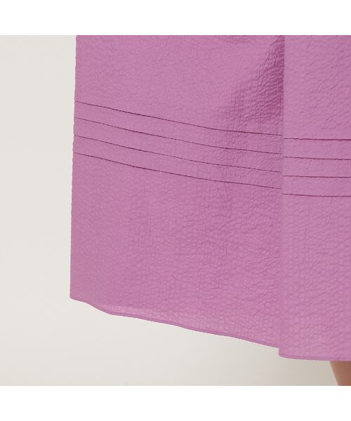 Rose Tiara / ローズティアラ ミニ丈・ひざ丈ワンピース | 【接触冷感/コットン100%/イージケア】ミラクルウェーブワンピース | 詳細17