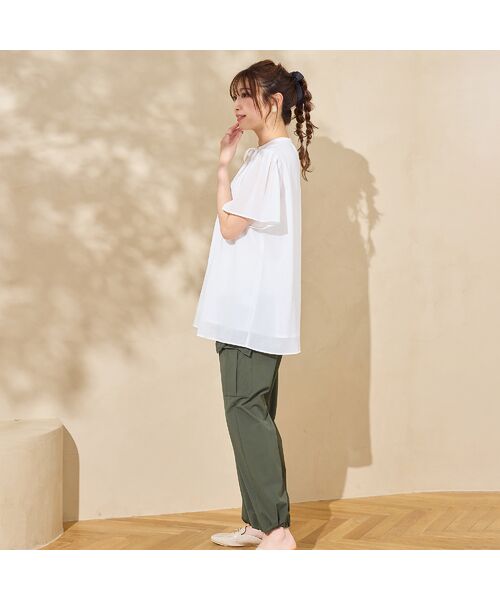 Rose Tiara / ローズティアラ シャツ・ブラウス | 【コットン100％/手洗い可】ピンタックブラウス | 詳細2