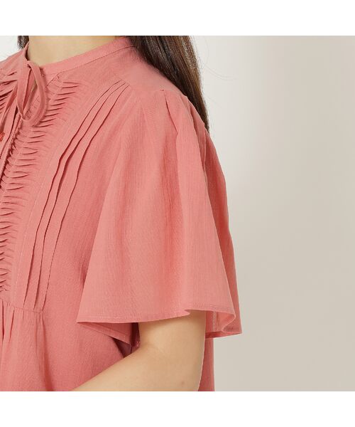 Rose Tiara / ローズティアラ シャツ・ブラウス | 【コットン100％/手洗い可】ピンタックブラウス | 詳細13