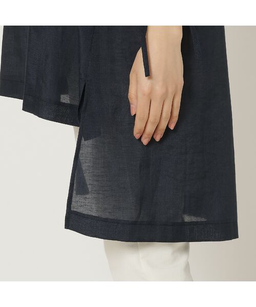 Rose Tiara / ローズティアラ シャツ・ブラウス | 【接触冷感/手洗い可】バックロングブラウス | 詳細15