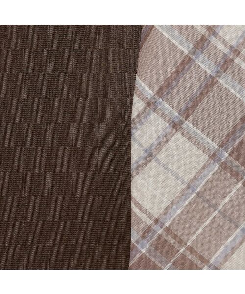 Rose Tiara / ローズティアラ カットソー | 【手洗い可】チェック切替カットソー | 詳細15