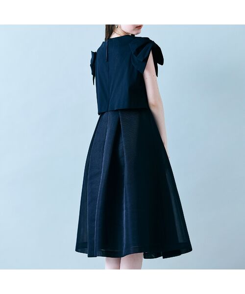 Rose Tiara / ローズティアラ ミニ丈・ひざ丈ワンピース | リボンスリーブワンピース | 詳細13