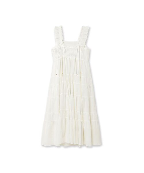 Rose Tiara / ローズティアラ ミニ丈・ひざ丈ワンピース | ランダムプリーツティアードワンピース | 詳細13