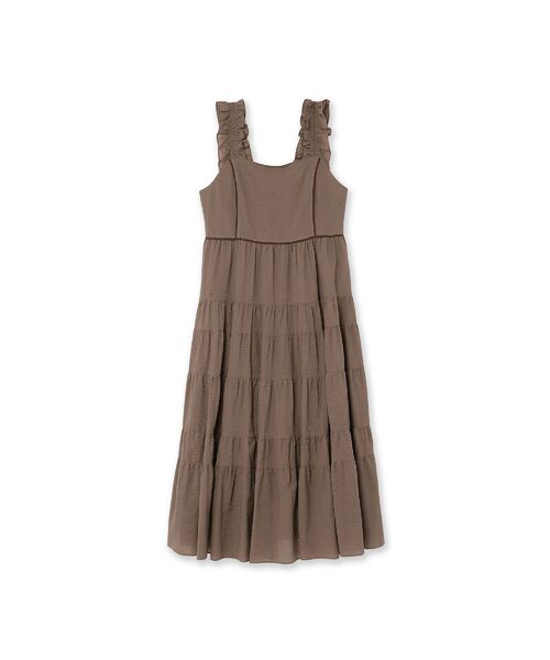 Rose Tiara / ローズティアラ ミニ丈・ひざ丈ワンピース | ランダムプリーツティアードワンピース | 詳細16