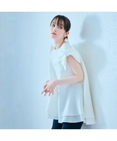 Rose Tiara / ローズティアラ シャツ・ブラウス | リボンスリーブプルオーバー