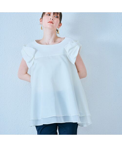 Rose Tiara / ローズティアラ シャツ・ブラウス | リボンスリーブプルオーバー | 詳細4