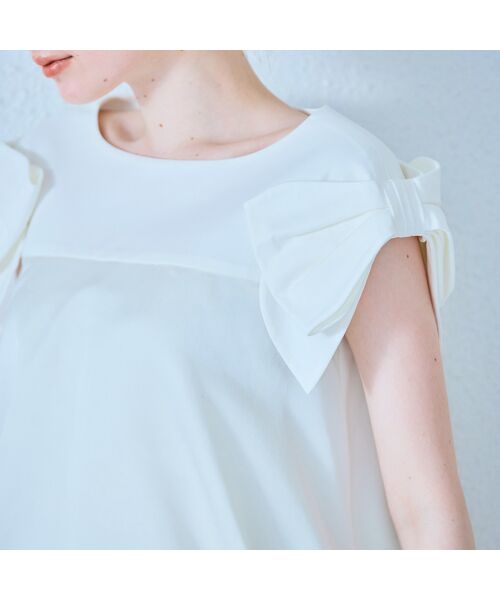 Rose Tiara / ローズティアラ シャツ・ブラウス | リボンスリーブプルオーバー | 詳細8