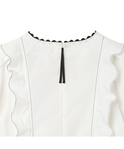 Rose Tiara / ローズティアラ シャツ・ブラウス | バイカラーステッチブラウス | 詳細15