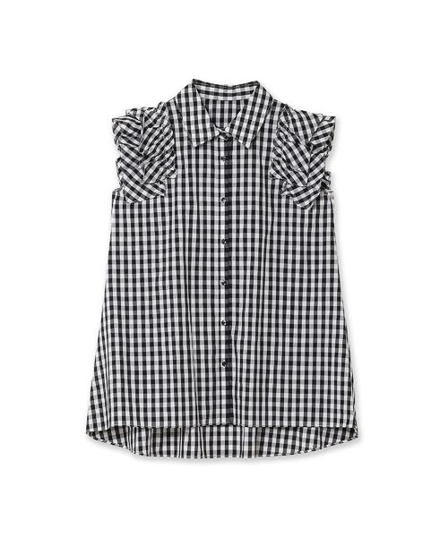 Rose Tiara / ローズティアラ シャツ・ブラウス | ダブルスリーブフレアシャツブラウス/チェック | 詳細9