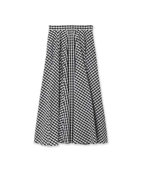 Rose Tiara / ローズティアラ ミニ・ひざ丈スカート | バイヤス使いフレアスカート/チェック | 詳細6