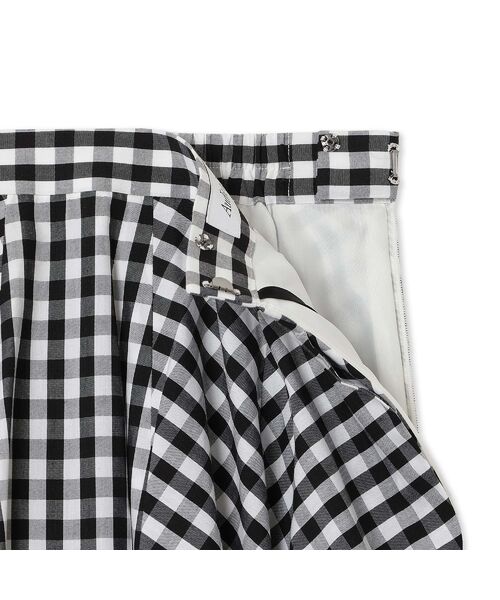Rose Tiara / ローズティアラ ミニ・ひざ丈スカート | バイヤス使いフレアスカート/チェック | 詳細8