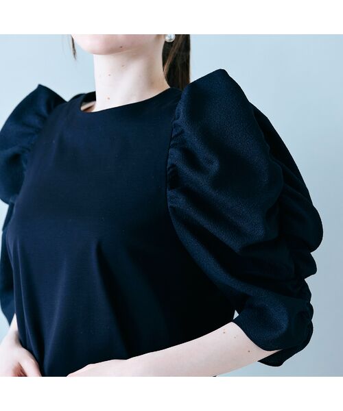 Rose Tiara / ローズティアラ カットソー | 異素材ボリュームスリーブカットソー | 詳細7