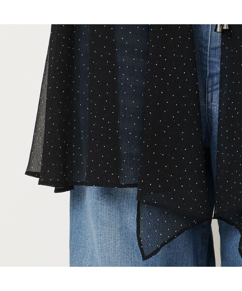 Rose Tiara / ローズティアラ ベスト | 【手洗いOK】楊柳ペプラムジレ | 詳細12