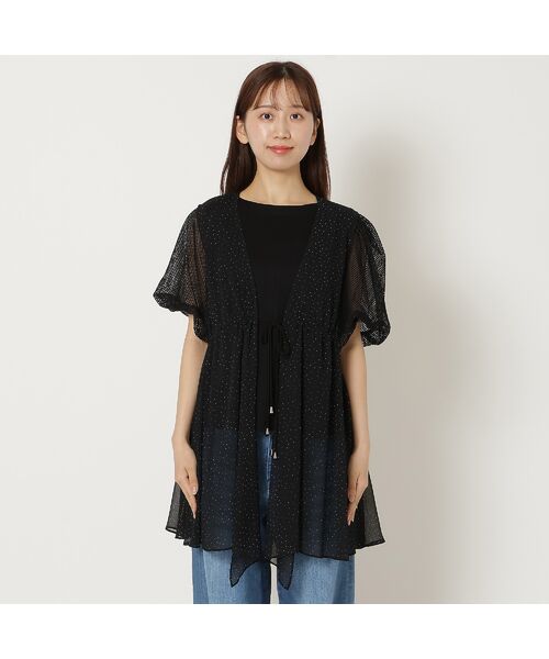 Rose Tiara / ローズティアラ ベスト | 【手洗いOK】楊柳ペプラムジレ | 詳細5