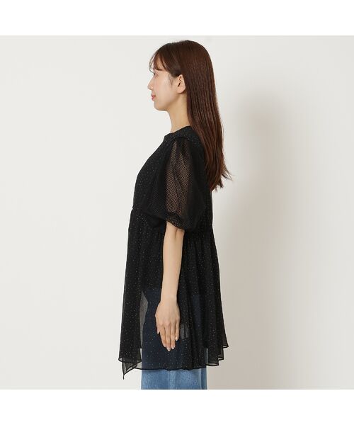 Rose Tiara / ローズティアラ ベスト | 【手洗いOK】楊柳ペプラムジレ | 詳細6