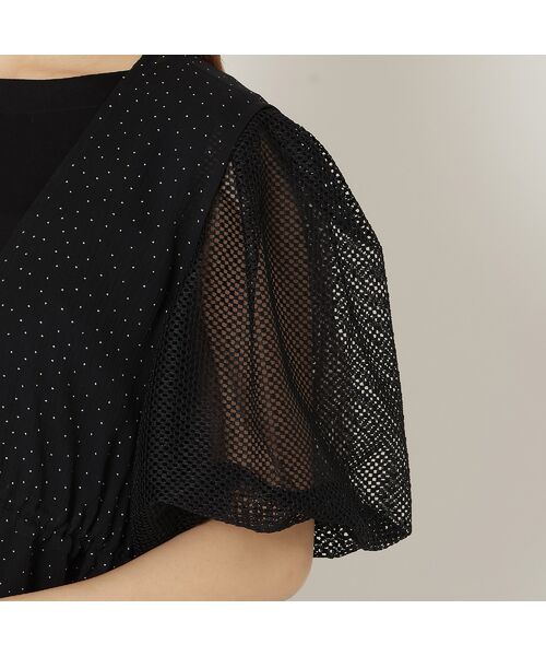 Rose Tiara / ローズティアラ ベスト | 【手洗いOK】楊柳ペプラムジレ | 詳細9