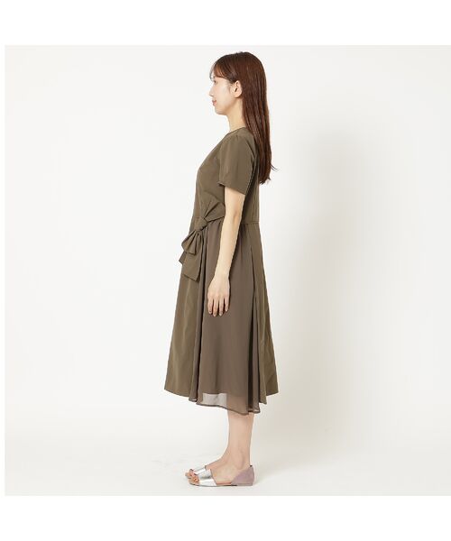 Rose Tiara / ローズティアラ ミニ丈・ひざ丈ワンピース | サイド切替ワンピース | 詳細5