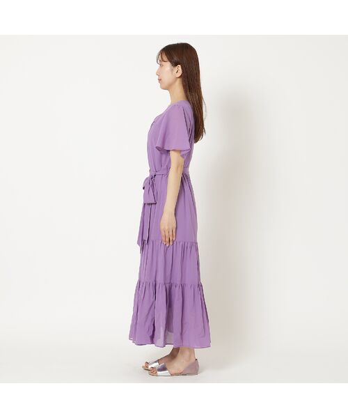 Rose Tiara / ローズティアラ ミニ丈・ひざ丈ワンピース | 【イージーケア/綿100%/手洗いOK】ノットネックワンピース | 詳細11