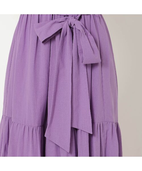 Rose Tiara / ローズティアラ ミニ丈・ひざ丈ワンピース | 【イージーケア/綿100%/手洗いOK】ノットネックワンピース | 詳細16