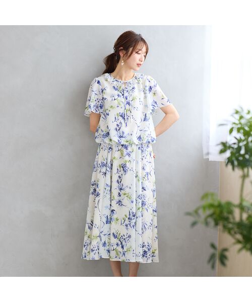 Rose Tiara / ローズティアラ シャツ・ブラウス | 【セットアップ対応】バルーンヘムブラウス | 詳細2