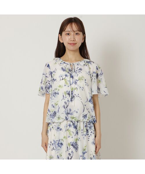 Rose Tiara / ローズティアラ シャツ・ブラウス | 【セットアップ対応】バルーンヘムブラウス | 詳細4