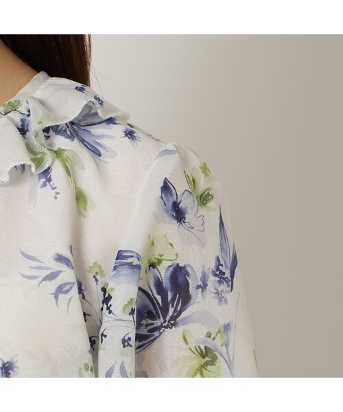 Rose Tiara / ローズティアラ シャツ・ブラウス | 【セットアップ対応】バルーンヘムブラウス | 詳細8