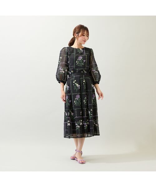 Rose Tiara / ローズティアラ シャツ・ブラウス | 【セットアップ対応】パネル刺繍風ブラウス | 詳細6