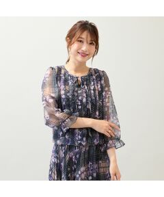 Rose Tiara / ローズティアラ シャツ・ブラウス | 【人気デザイン】【手洗いOK】バルーンヘムブラウス