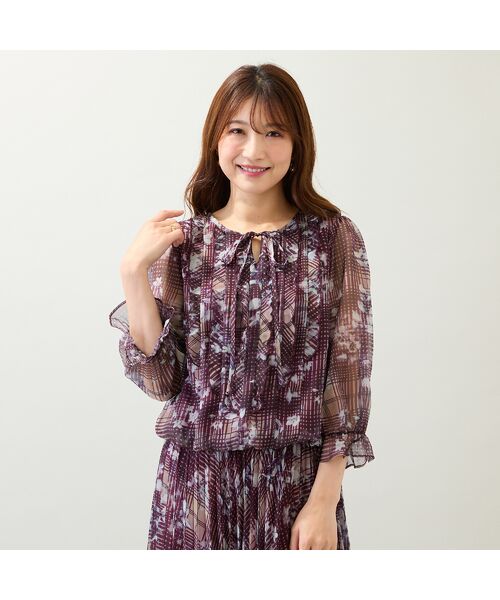 Rose Tiara / ローズティアラ シャツ・ブラウス | 【人気デザイン】【手洗いOK】バルーンヘムブラウス | 詳細3