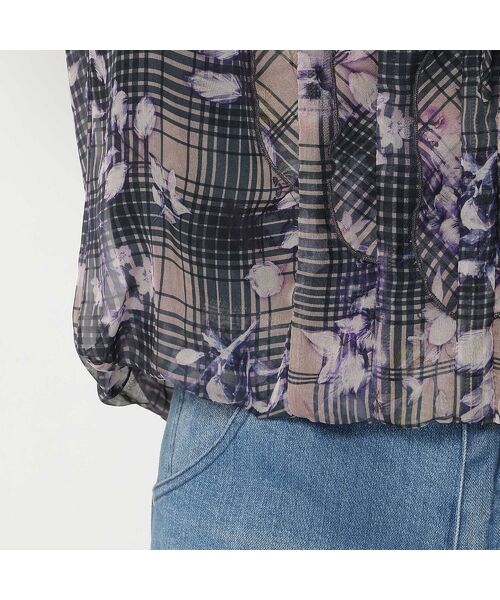 Rose Tiara / ローズティアラ シャツ・ブラウス | 【人気デザイン】【手洗いOK】バルーンヘムブラウス | 詳細12