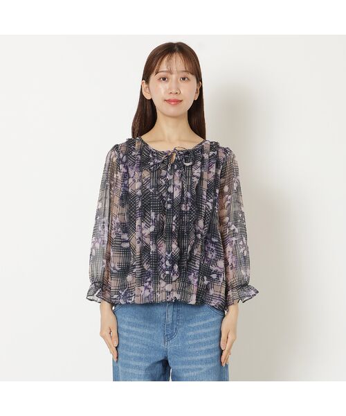 Rose Tiara / ローズティアラ シャツ・ブラウス | 【人気デザイン】【手洗いOK】バルーンヘムブラウス | 詳細6