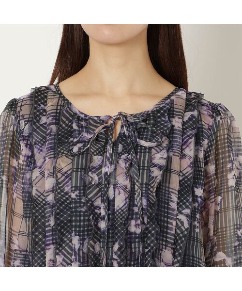 Rose Tiara / ローズティアラ シャツ・ブラウス | 【人気デザイン】【手洗いOK】バルーンヘムブラウス | 詳細9